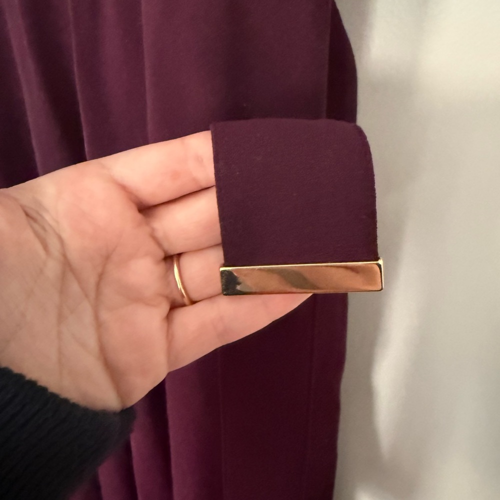 Calvin Klein Rich Purple Midi Dress - Picture 5 of 5
